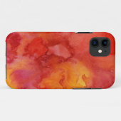Achtergrond van waterverfschildering. Case-Mate iPhone case (Achterkant (horizontaal))