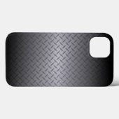 Achtergrond van zwart-wit tot grijs Fade Diamondpl Case-Mate iPhone Case (Achterkant (horizontaal))