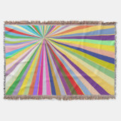 Achtergrond, vers gestript deken (Voorkant)