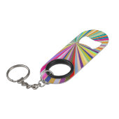 Achtergrond, vers gestript mini flessenopener (Voorkant Gekanteld)