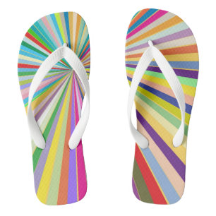 Achtergrond, vers gestript teenslippers