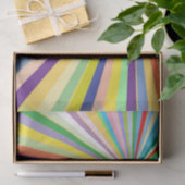 Achtergrond, vers gestript tissuepapier (Geschenk)