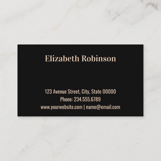 Achtergrond Visitekaartje (Achterkant)