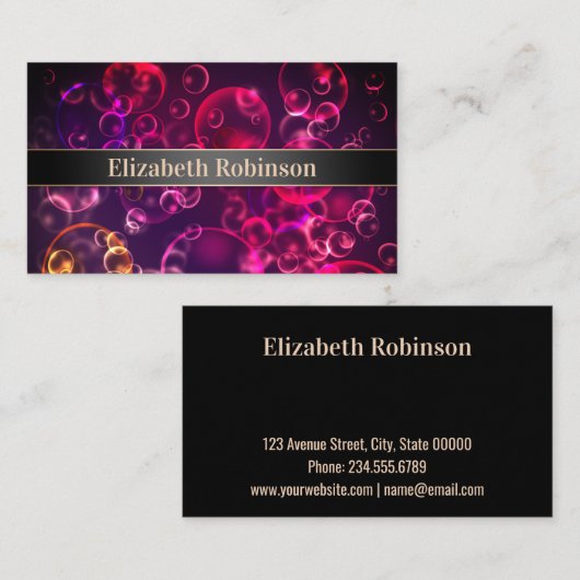 Achtergrond Visitekaartje (Voorkant / Achterkant)