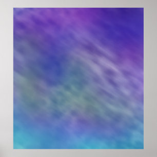 Achtergrond voor diepgaande regenboogkleurige heme poster