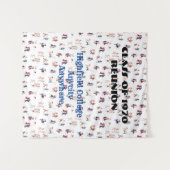 Achtergrond voor evenement - tekst is bewerkbaar wandkleed (Voorkant (horizontaal))