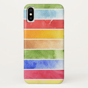 achtergrond voor grote waterverf - waterverf verve iPhone x hoesje