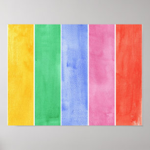 achtergrond voor grote waterverf - waterverf verve poster