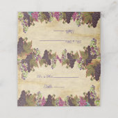 Achtergrond voor Rustic Paper Winery Wedding (Buitenkant ongevouwen)