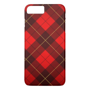 Achtergrond Wallace tartan iPhone 8 Plus / 7 Plus Hoesje