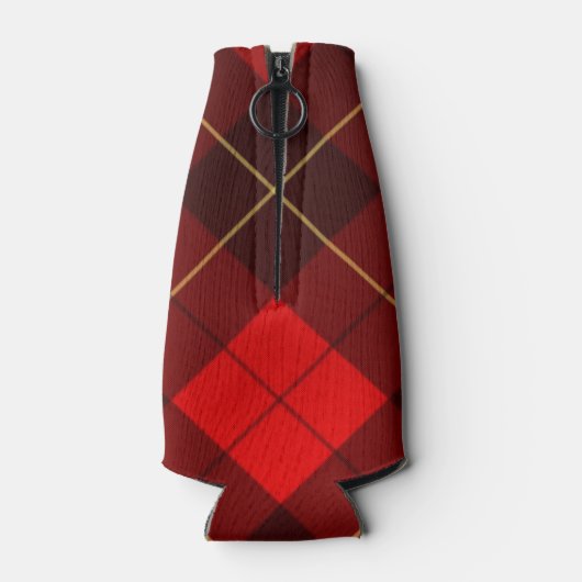 Achtergrond Wallace tartan Flesjeskoeler (Achterkant)