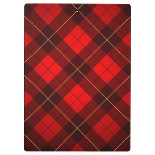 Achtergrond Wallace tartan Klembord (Achterkant)