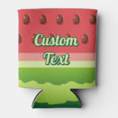 Achtergrond watermeloen blikjeskoeler (Voorkant)