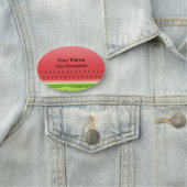 Achtergrond watermeloen naamplaatje (In situ)