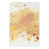 achtergrond waterverf mini klembord (Achterkant)