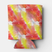 Achtergrond waterverf ontwerpstructuur blikjeskoeler (Achterkant)