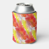 Achtergrond waterverf ontwerpstructuur blikjeskoeler (Blikje Achterkant)