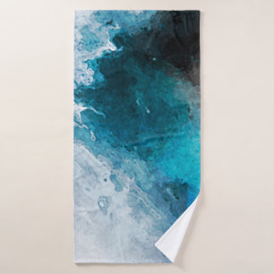 Achtergrond waterverf papier. Abstract gekleurde I Badhanddoek