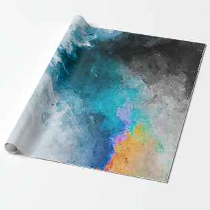 Achtergrond waterverf papier. Abstract gekleurde I Cadeaupapier