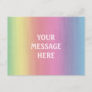 Achtergrond waterverf - Pas uw eigen achtergrond a Briefkaart