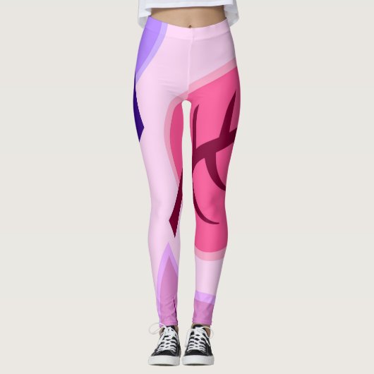 Achtergrond | Zazzle_Growshop. Leggings (Voorkant)