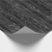 Achtergrond zwart hout cadeaupapier (Hoek)