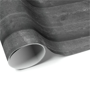 Achtergrond zwart hout cadeaupapier
