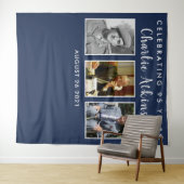 Achtergrondbanner voor fotocollage 95e verjaardag wandkleed (In Situ (horizontaal))