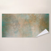 Achtergrondbehangselpapier voor bladeren badhanddoek (Badhanddoek)