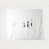 Achtergrondfotocabine Sjabloon leeg Wandkleed (Voorkant (horizontaal))