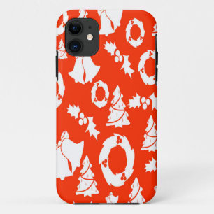 achtergrondkaart voor kerstmis iPhone 11 hoesje