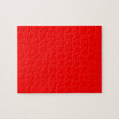Achtergrondkleur effen rood creëer uw eigen aangep legpuzzel (Horizontaal)
