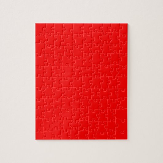 Achtergrondkleur effen rood creëer uw eigen aangep legpuzzel (Verticaal)