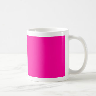 Achtergrondkleur FF0099 Fuchsia Magenta Hot Pink Koffiemok