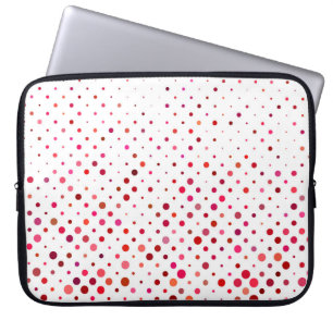 Achtergrondkleur patroon laptop sleeve