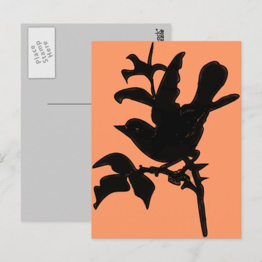 Achtergrondkleur wijzigen briefkaart (Voorkant / Achterkant)