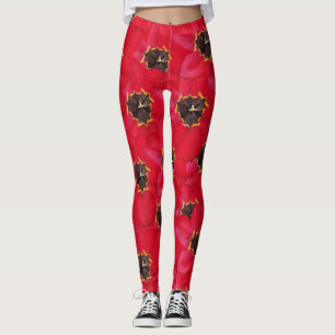 Achtergrondleggings voor Tulpen Leggings