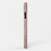 Achtergrondnaam roos Gold Glitter Sparkle Pattern Case-Mate iPhone Case (Achterkant/rechts)