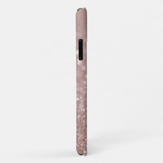 Achtergrondnaam roos Gold Glitter Sparkle Pattern Case-Mate iPhone Case (Achterkant/rechts)