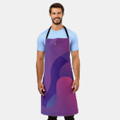 Achtergrondontwerp kleurverloop. Abstracte geometr Schort (Gedragen)