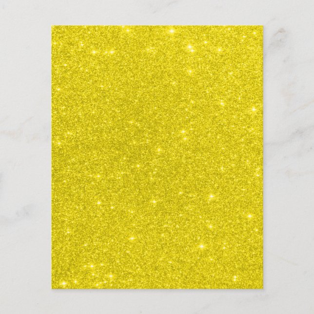 achtergrondpapier voor gele glitter (Voorkant)