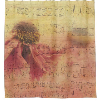 Achtergrondpapier voor textuur bloesem douchegordijn