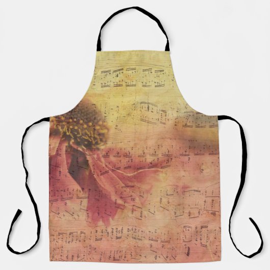 Achtergrondpapier voor textuur bloesem schort (Voorkant)