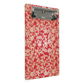 Achtergrondpatroon Damasflorale achtergrond Mini Klembord (Schuin)