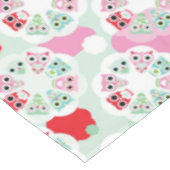 achtergrondpatroon pastelbloem tafelkleed (Gekanteld)