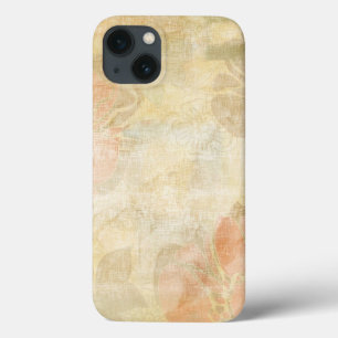 achtergrondpatroon van florale grunge iPhone 13 hoesje
