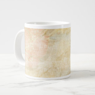 achtergrondpatroon van florale grunge jumbo beker