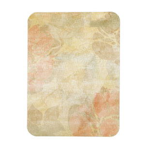 achtergrondpatroon van florale grunge magneet