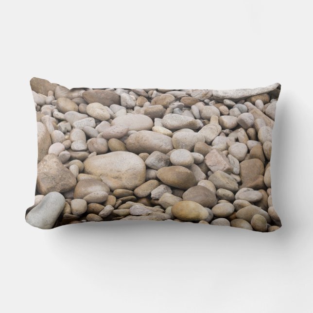 Achtergrondpatroon van Pebble Kussen (Voorkant)