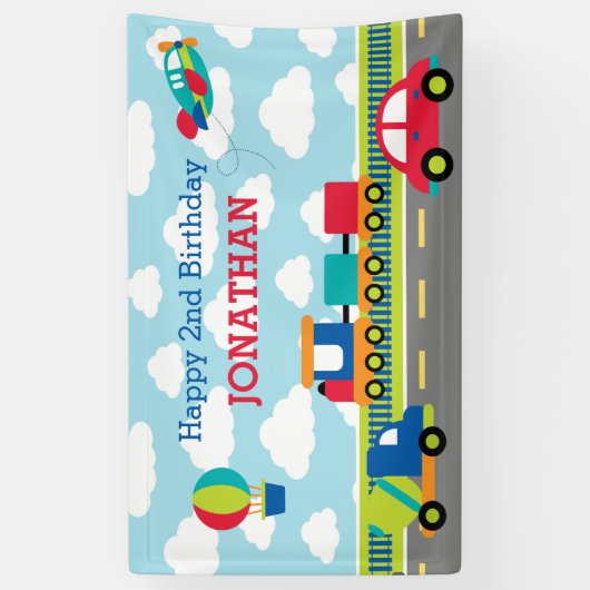 Achtergrondsteun voor het vervoer van auto's spandoek (Verticaal)